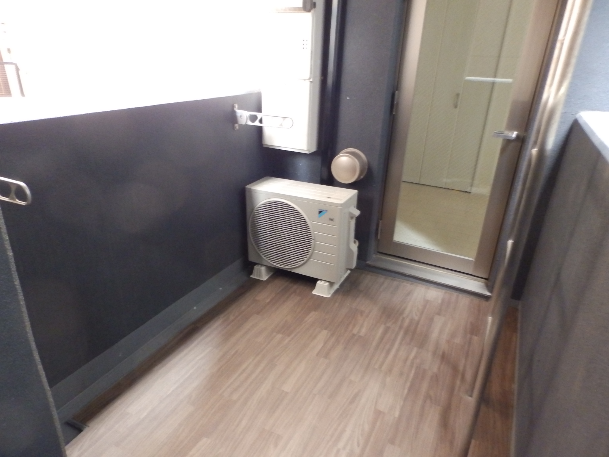 バルコニー　広いです