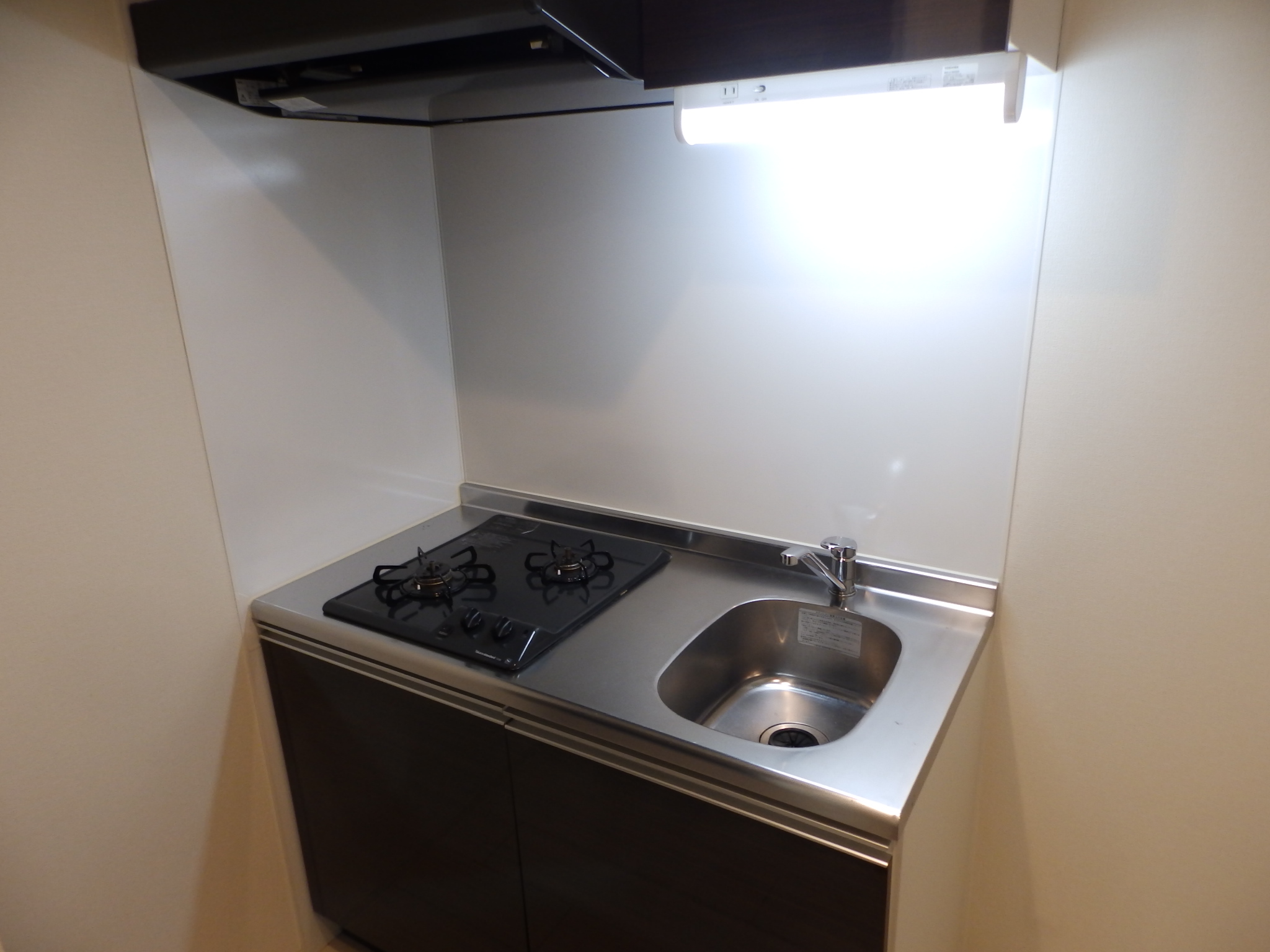 キッチン　２口コンロ
