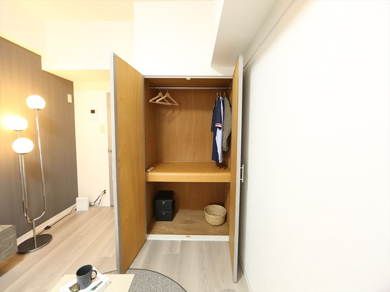 収納　クローゼット　収納充実してます