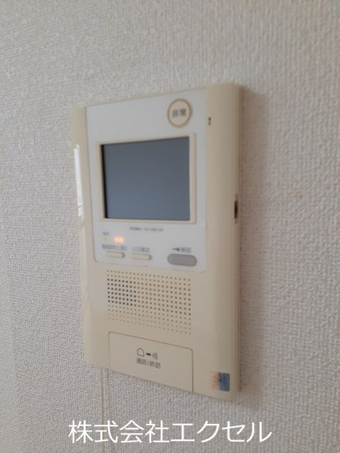 セキュリティ　来訪者の姿を確認できます。