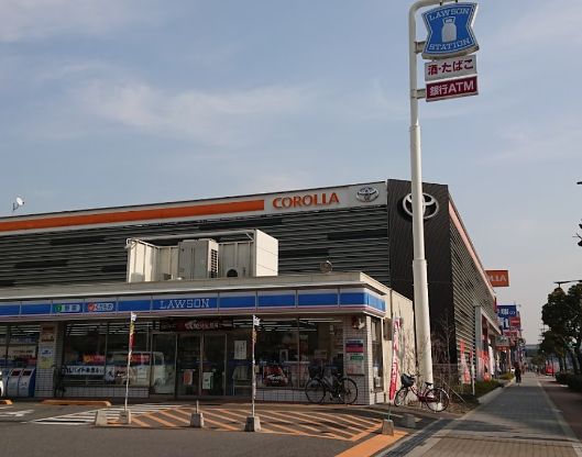 コンビニ　ローソン 南津守七丁目店（コンビニ）まで1018m