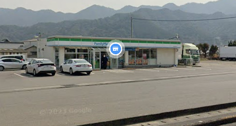 コンビニ　ファミリーマート 豊浜町姫浜店（コンビニ）まで1450m