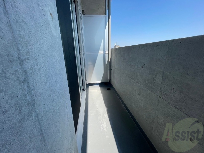 バルコニー　バルコニーです。洗濯物を干したり一息ついたりできますね！