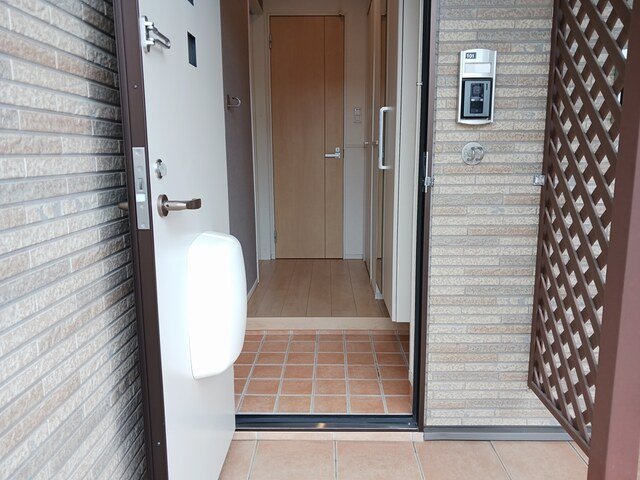 玄関　ゆったりとした玄関です