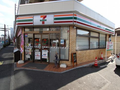 コンビニ　セブンイレブン 川崎今井仲町店（コンビニ）まで205m
