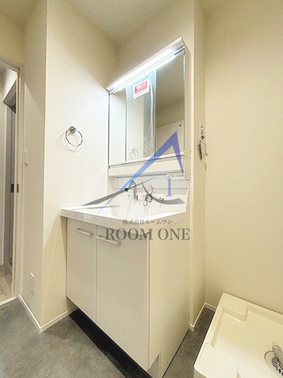 洗面設備　洗面台です。