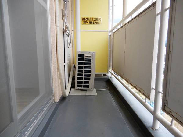 バルコニー　ビレッジハウスの同一物件・同一タイプの間取りの写真です