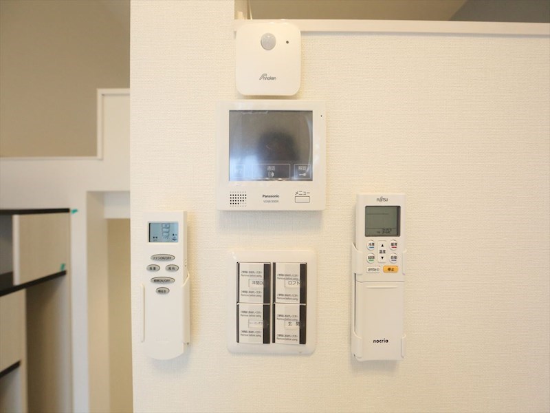 セキュリティ　ＴＶモニター付インターホン　同仕様写真