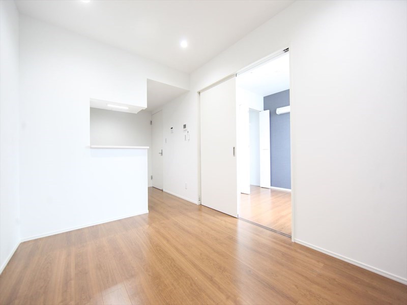 居室・リビング　ＬＤＫ9帖　カウンターキッチン　エアコン完備