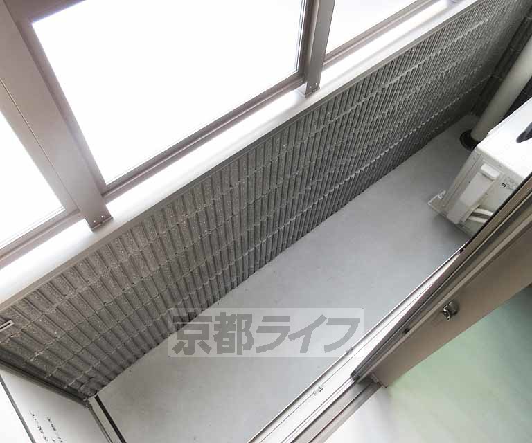 バルコニー　西向きです・