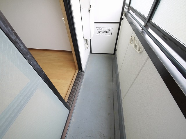 バルコニー　落ち着いた時間を過ごせるバルコニーです