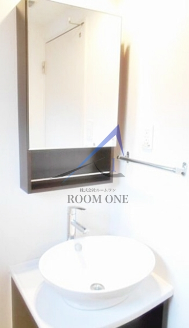 洗面設備　洗面台です。