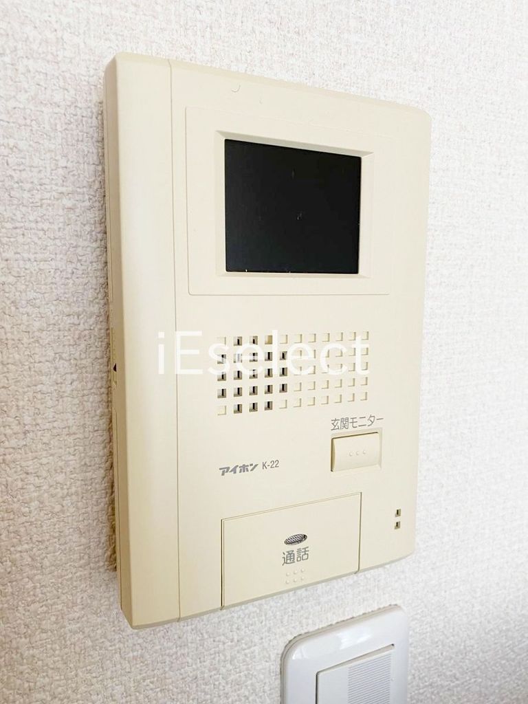 セキュリティ　突然の訪問も安心して対応できるＴＶモニターホンです