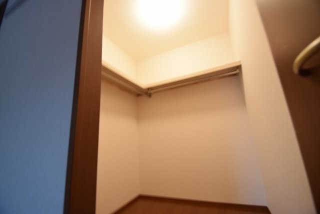 収納　ウォークインクローゼット付きです。