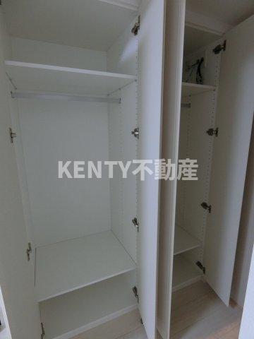 収納　収納スペース豊富です