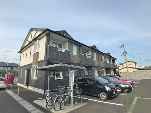 建物外観　多賀城市山王字山王四区「ソレアードＳ」