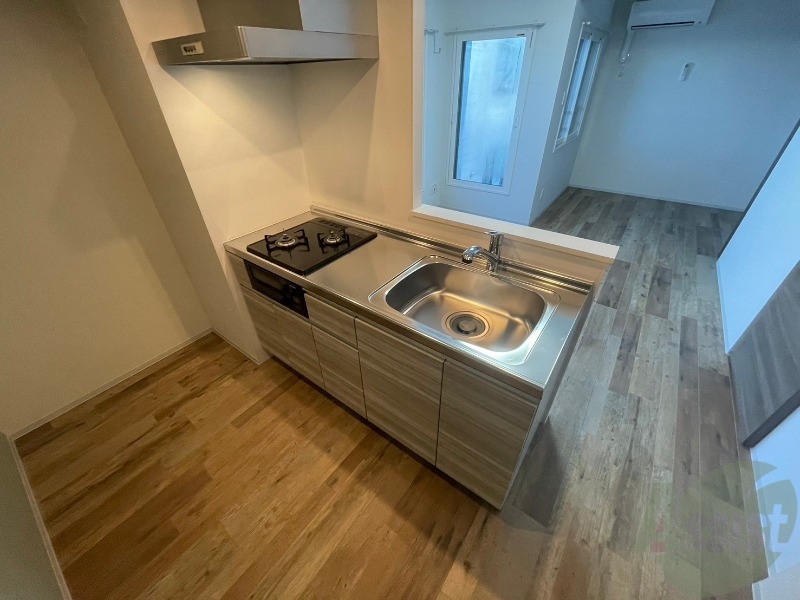 キッチン　キッチンはスペースも広々していて使いやすそうですよ！