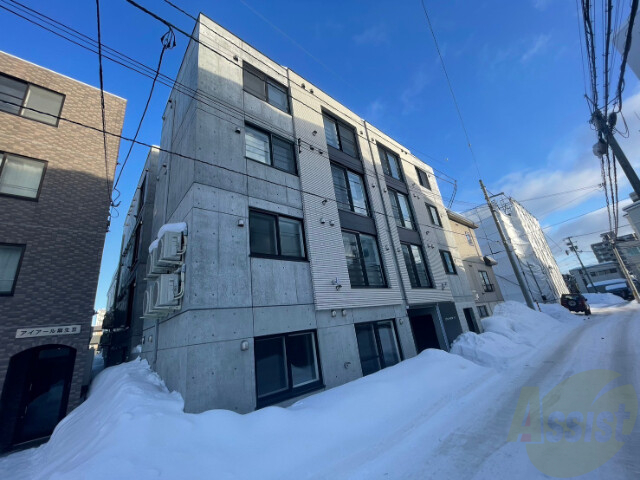 建物外観　札幌市北区麻生町「シティノーブル麻生」