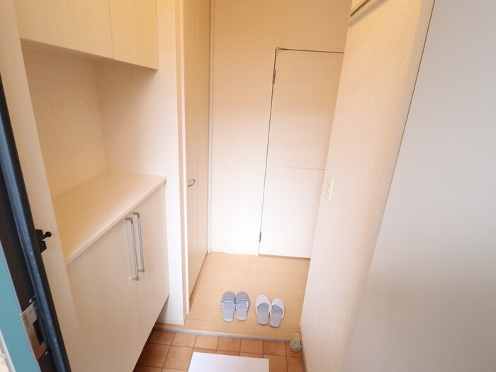玄関　ゆったりとした玄関です