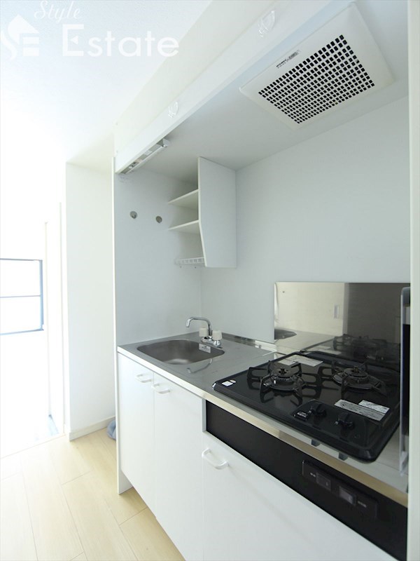 キッチン　キッチン2口ガスコンロ付き