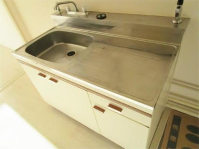 キッチン　２口ガスコンロ対応