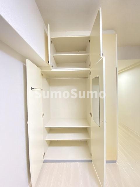 収納　収納があります