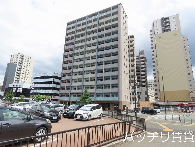 建物外観　オートロック付き分譲賃貸マンション♪