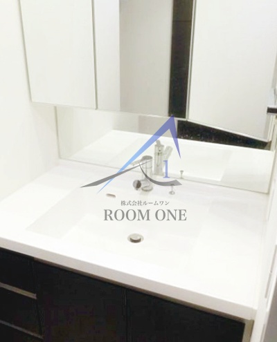 洗面設備　洗面台です。
