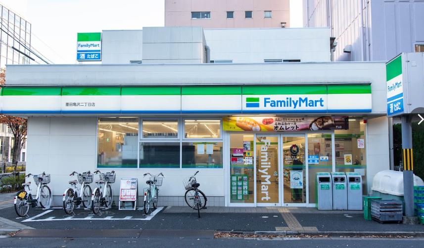 コンビニ　ファミリーマート 墨田亀沢二丁目店（コンビニ）まで197m