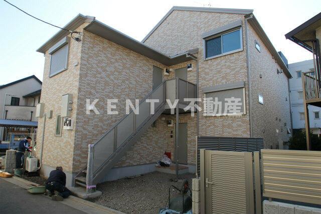 建物外観　外観　建築中