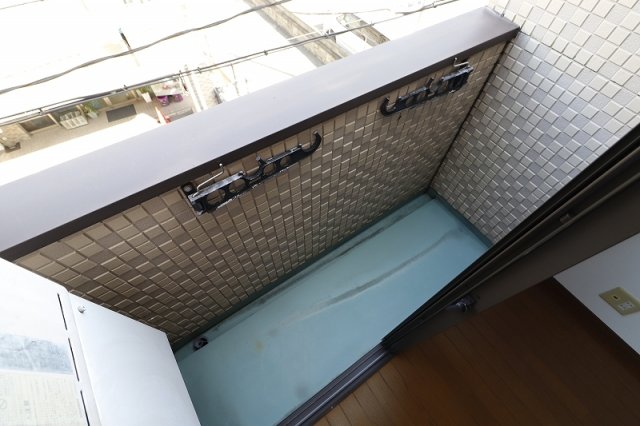 バルコニー　バルコニーがあります