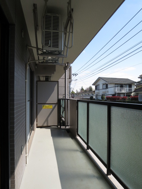 バルコニー　前面棟なし日当たりも良好です◎