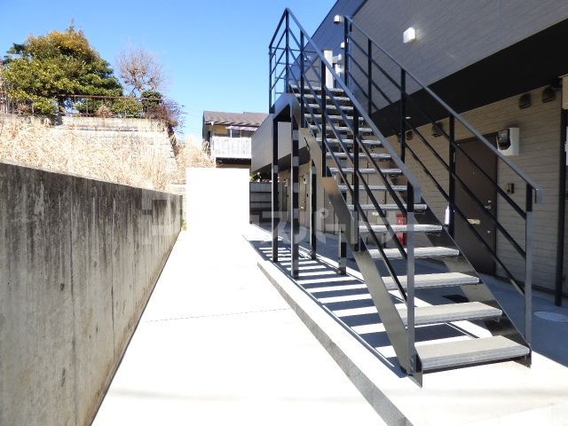 エントランス　現在建築中です。