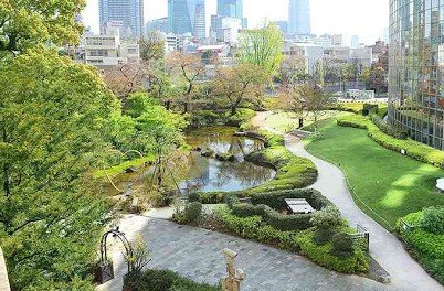 公園　毛利庭園（公園）まで580m