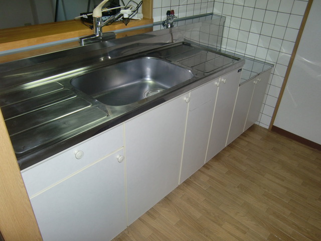 キッチン　ガスコンロ設置可