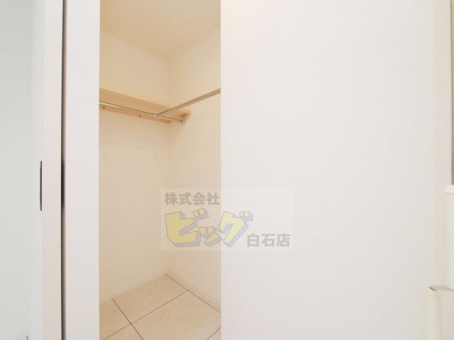 収納　広々ウォークインクローゼット完備しています♪