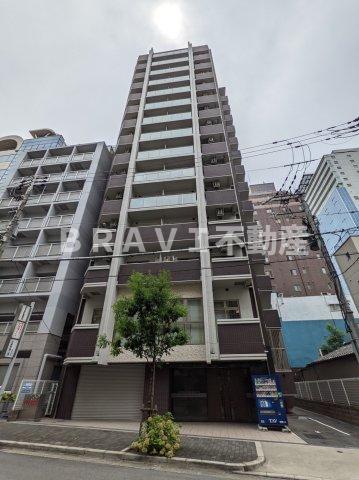 建物外観　【プランドール大手前レジデンス】外観は落ち着いています