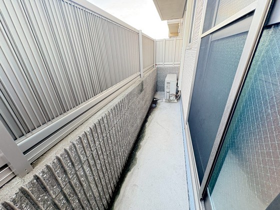 バルコニー　※別部屋の写真です