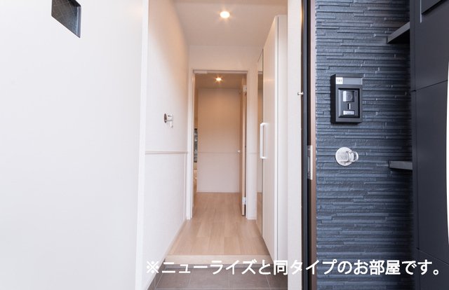 玄関　ゆったりとした玄関です