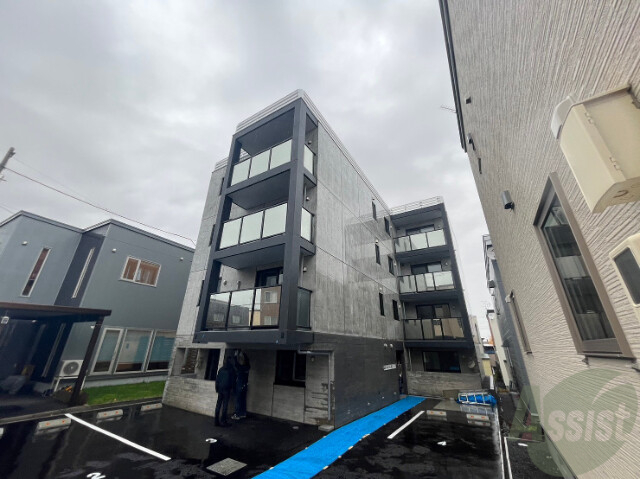 建物外観　札幌市白石区北郷４条「ベルツリーＲＪ」