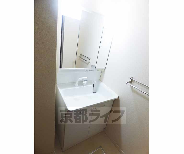 洗面設備　清潔感があります