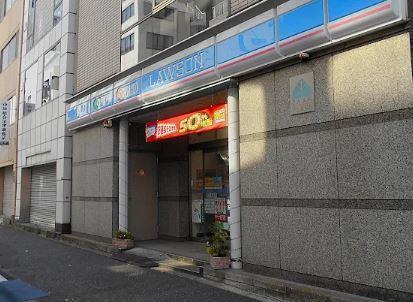 コンビニ　ローソン 新橋五丁目店（コンビニ）まで154m