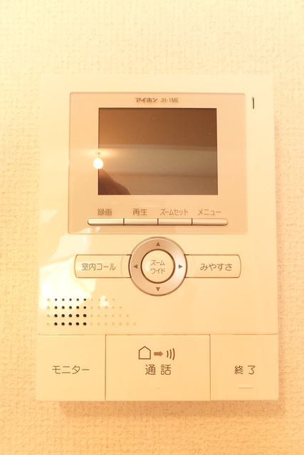 セキュリティ　安心のモニター付きインターホンです♪