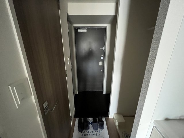 玄関　落ち着いた玄関です
