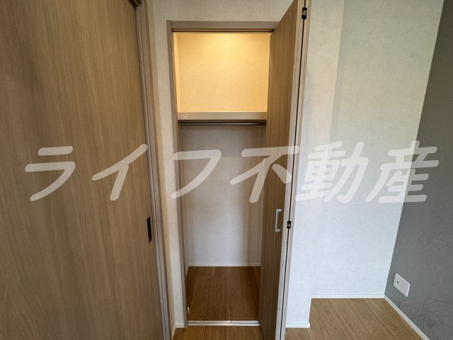 収納　大きなスペースがあり、収納には困りません