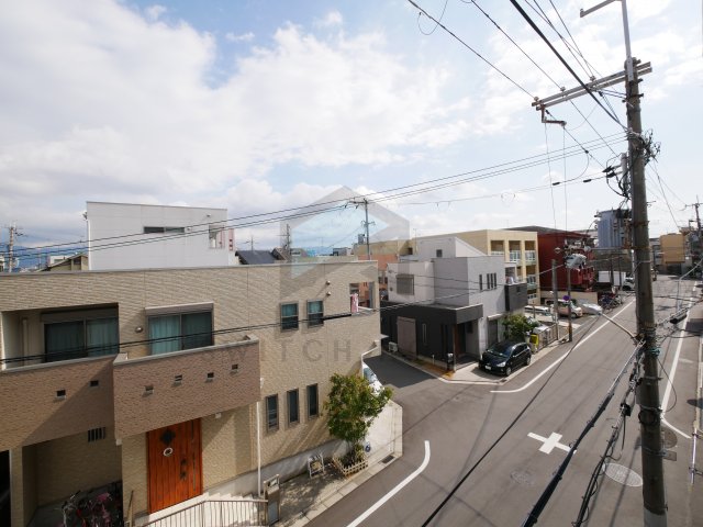 眺望　静かな街並みです