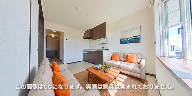 居室・リビング　家具や調度品の画像はＣＧとなります。