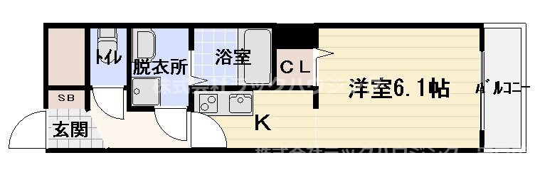 LIVE SQUARE 豊秀の間取り写真
