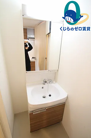 洗面設備　名古屋で一番初期費用の安い賃貸専門の不動産会社です(^^)