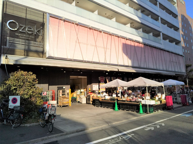 スーパー　オオゼキ門仲牡丹店（スーパー）まで600m